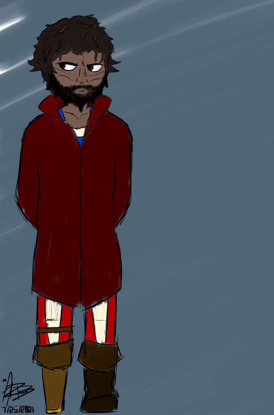 Razorbeard - Human Form Doodles (Full Body Color) by AdmiralRazorbeard ...