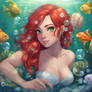 Mermaid Under Water