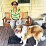Laddie Rough Collie Dog and ME