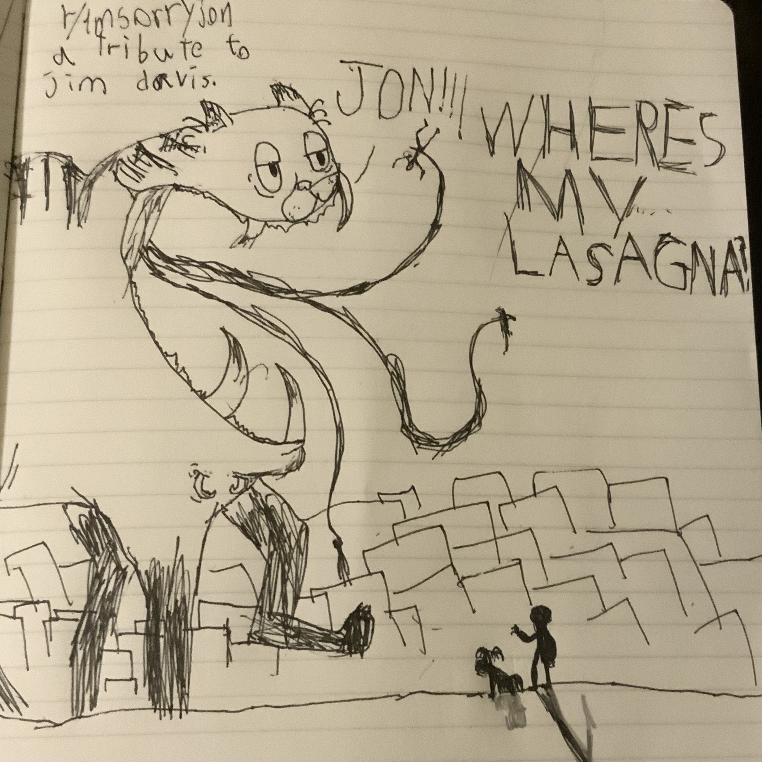 Jim Davi's tribute (Garfield's revenge)