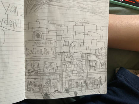 Another sketch in my note book