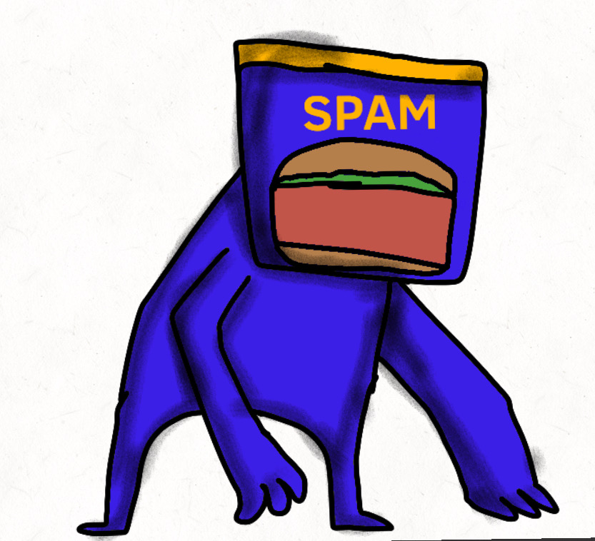 The spam beast