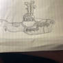 I drew the yellow submarine