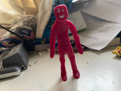 prototype wax Stop Motion figure