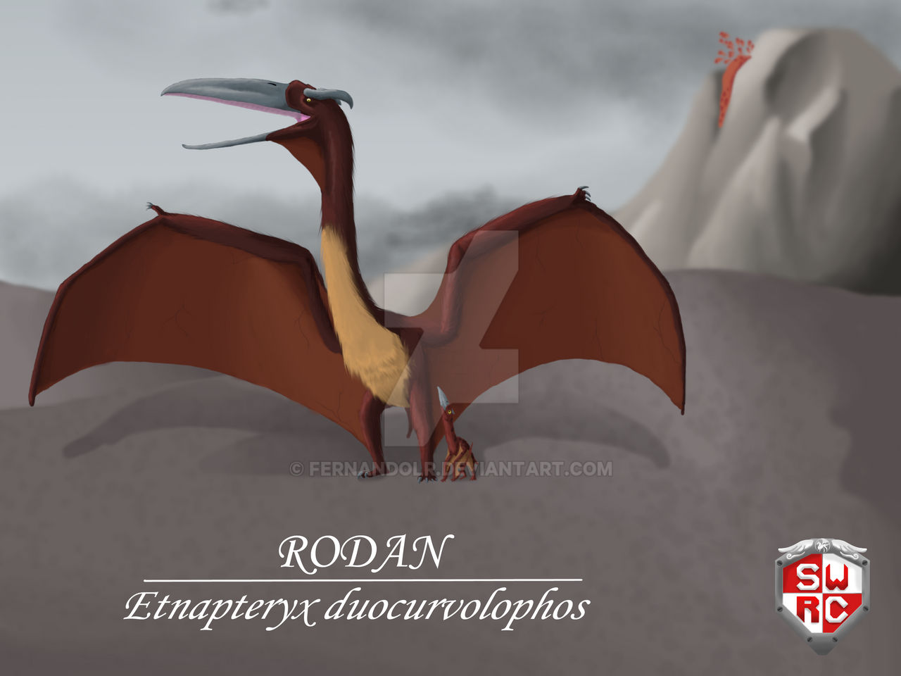 Rodan Reimagined! by FernandoLR on DeviantArt