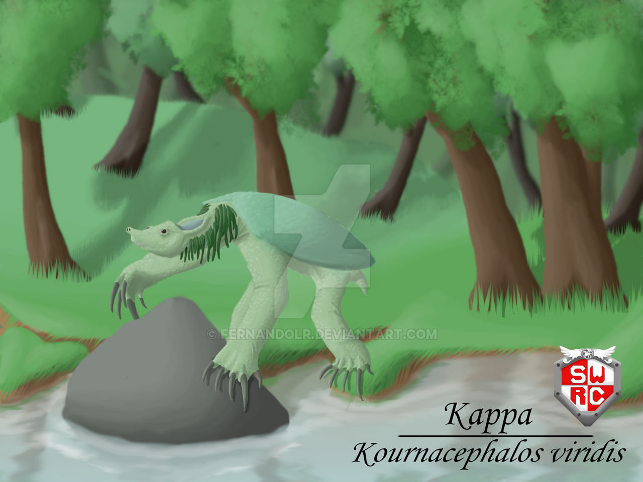 Kappa Deviantart Kappa Reimagined# by FernandoLR on DeviantArt