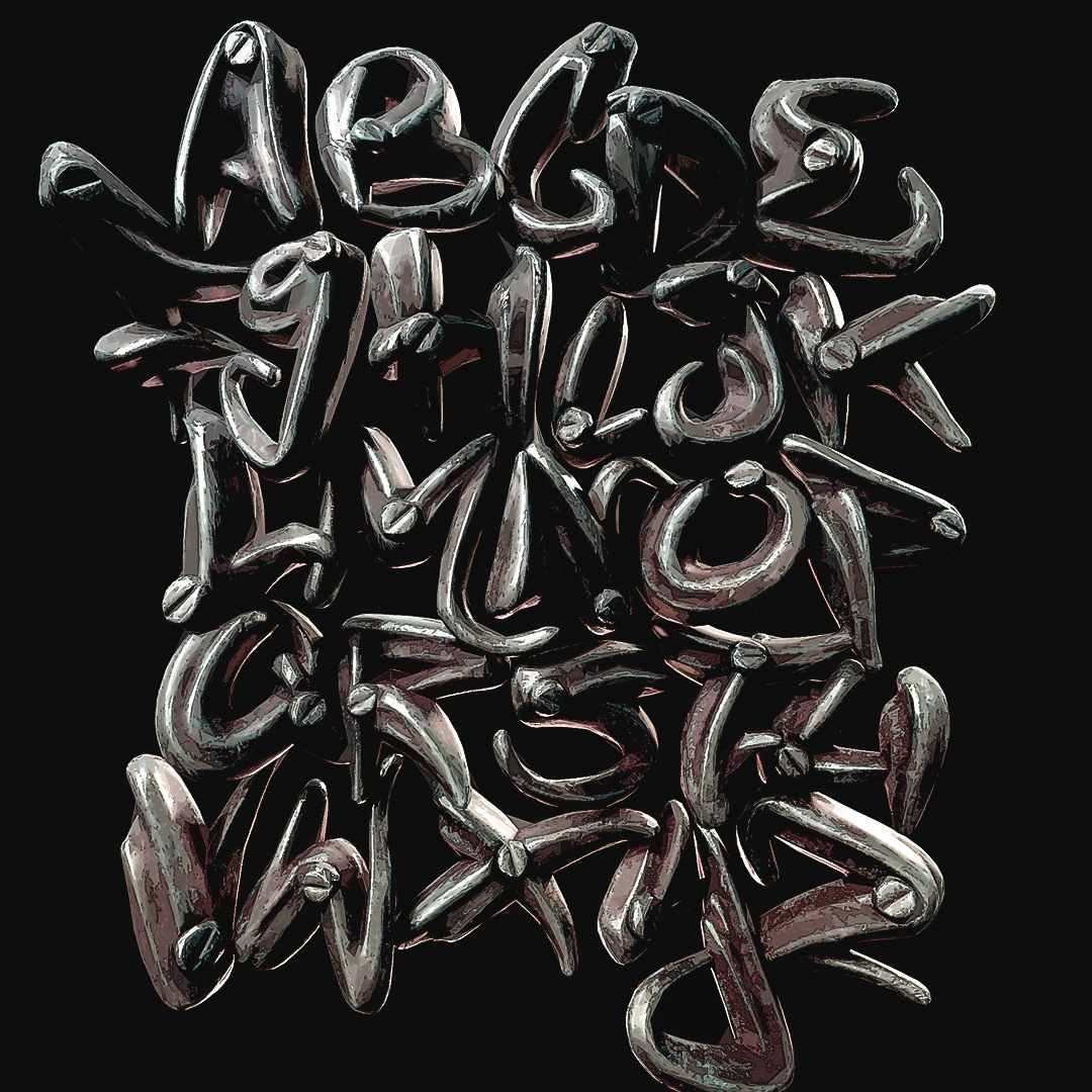3d ABC Graffiti letters #1 by danieltokyschott on DeviantArt