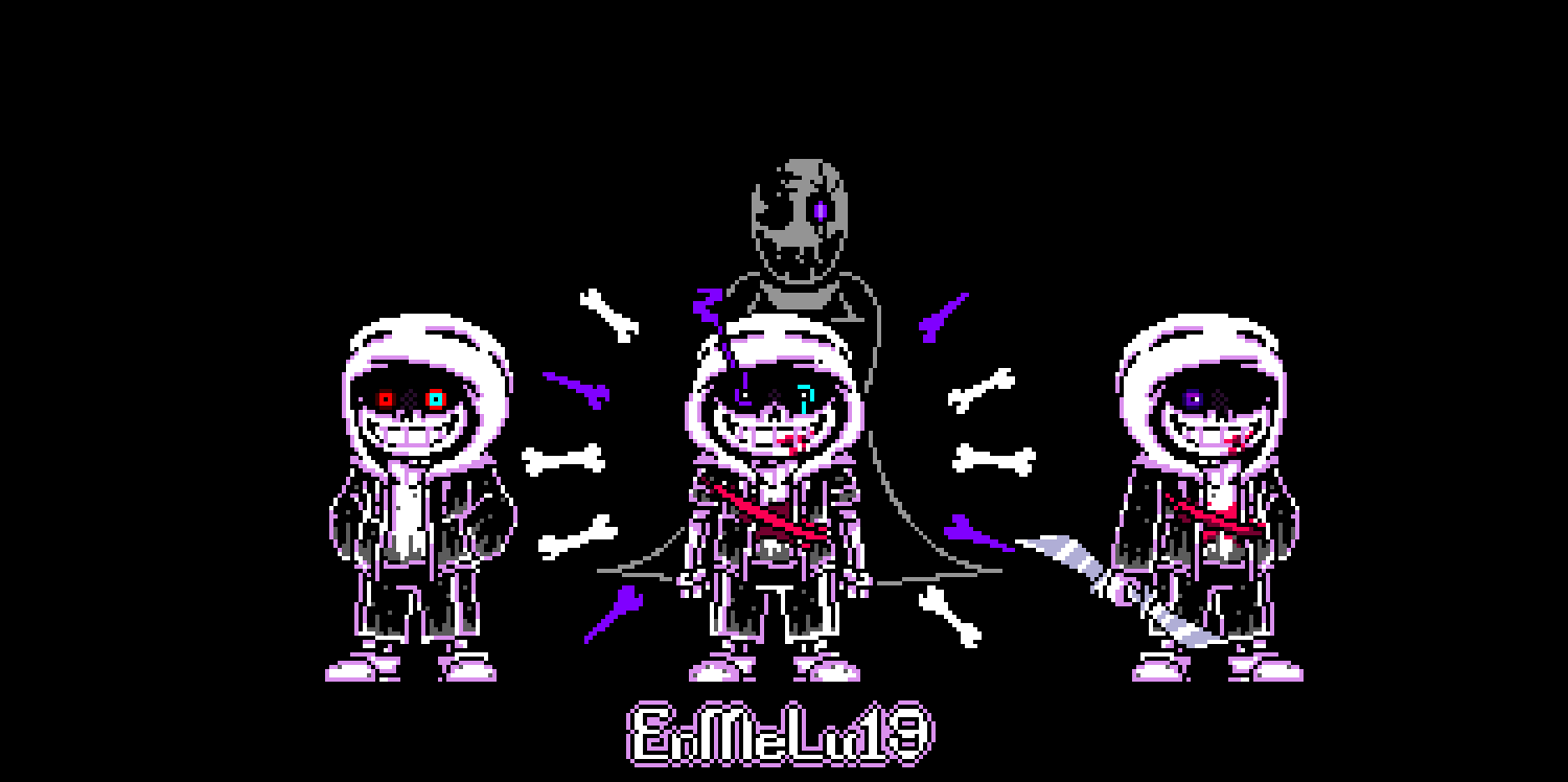 Friday Night Funkin' Vs Dusttale Remastered + Cutscenes (FNF Mod) Undertale  GENOCIDE/PACIFIST Ending 