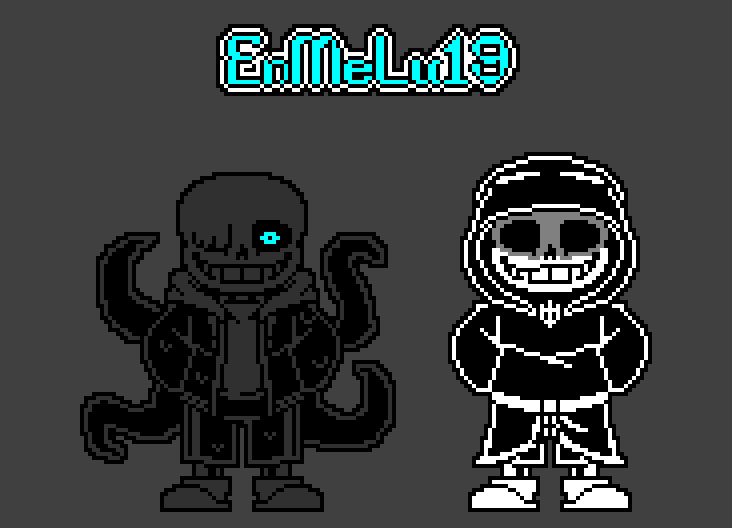 Pixilart - Nightmare sans uploaded by KonpeitoThe2nd