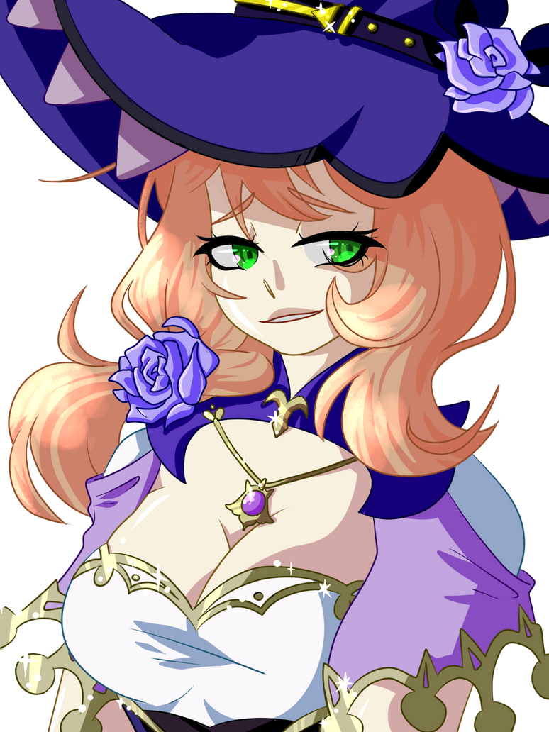 Lisa Genshin impact by Snoedy on DeviantArt