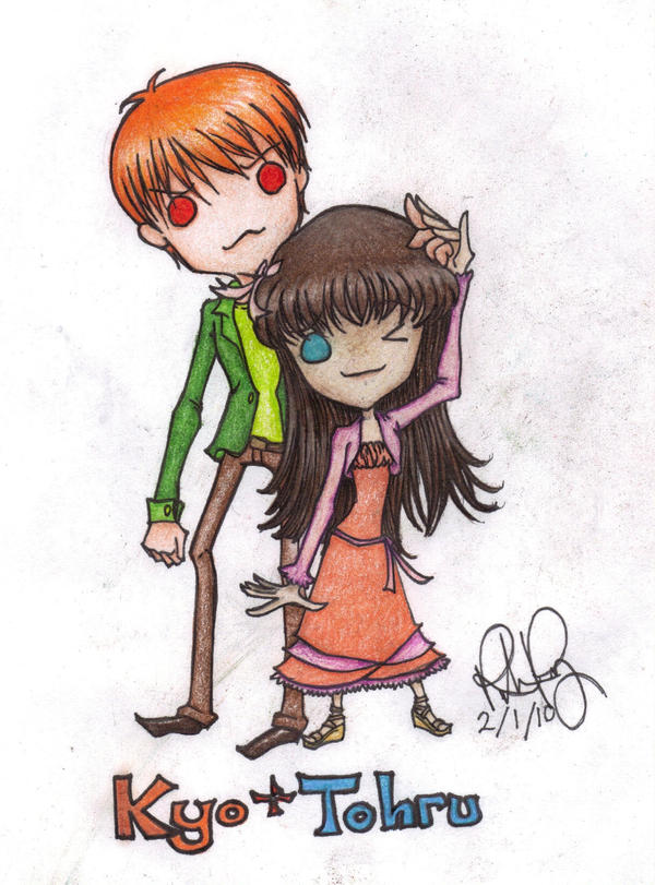 Chibi Contest: Kyo and Tohru