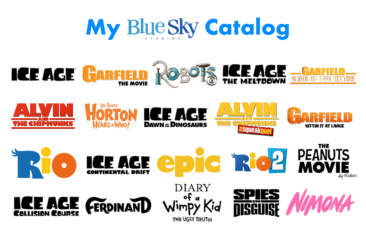 My alternate Blue Sky Studios catalog by Domino479 on DeviantArt