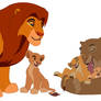 Lion King ''we are family'' base