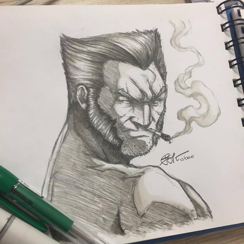 Logan Draw Logan Sketch by gidge1201 on DeviantArt