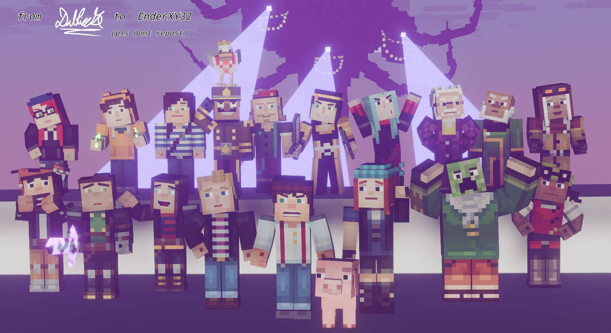 Mcsm season 1 render (requested by EnderYX32) by DabliceCZe on DeviantArt