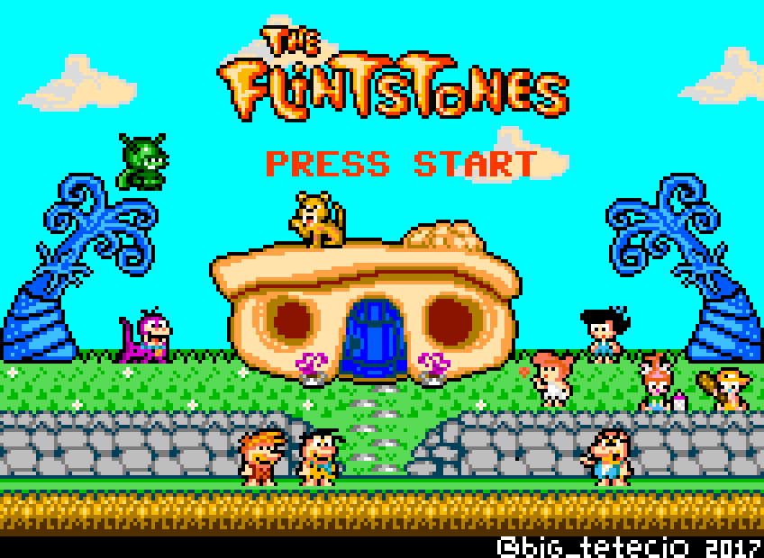 The Flintstones 8bits Tribute