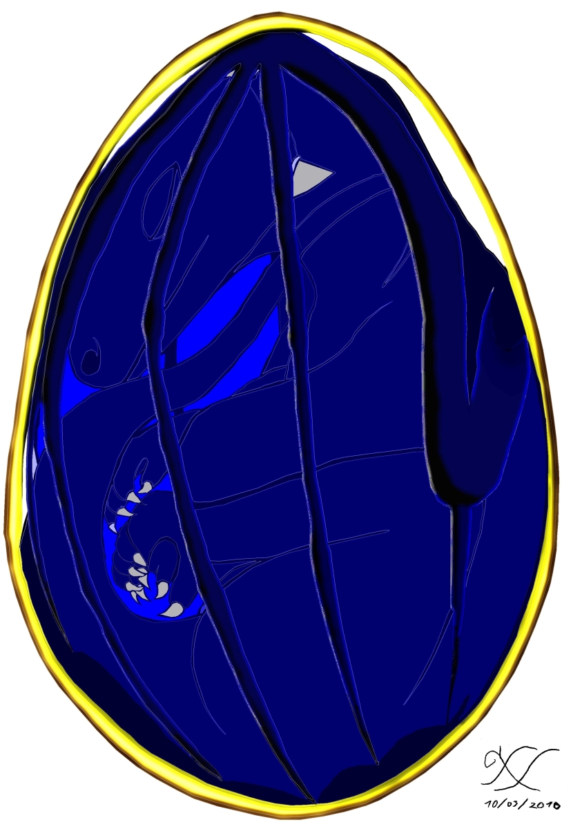 blue dragon egg