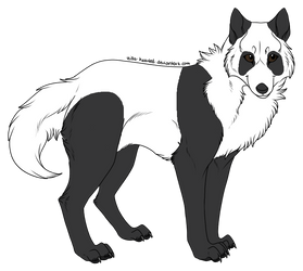 003 Wolf Adoptable - 5 points