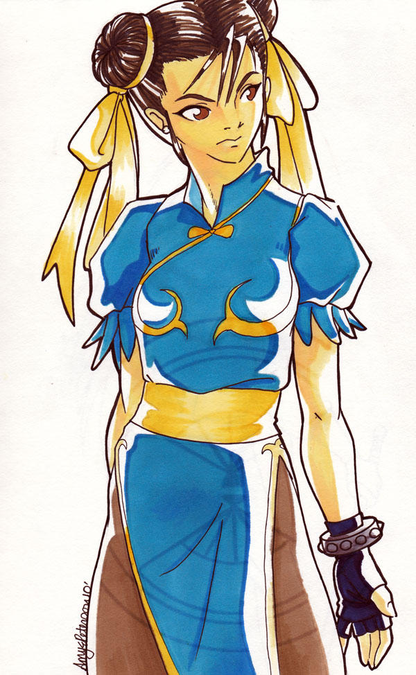 Chun Li by amypeterson on DeviantArt
