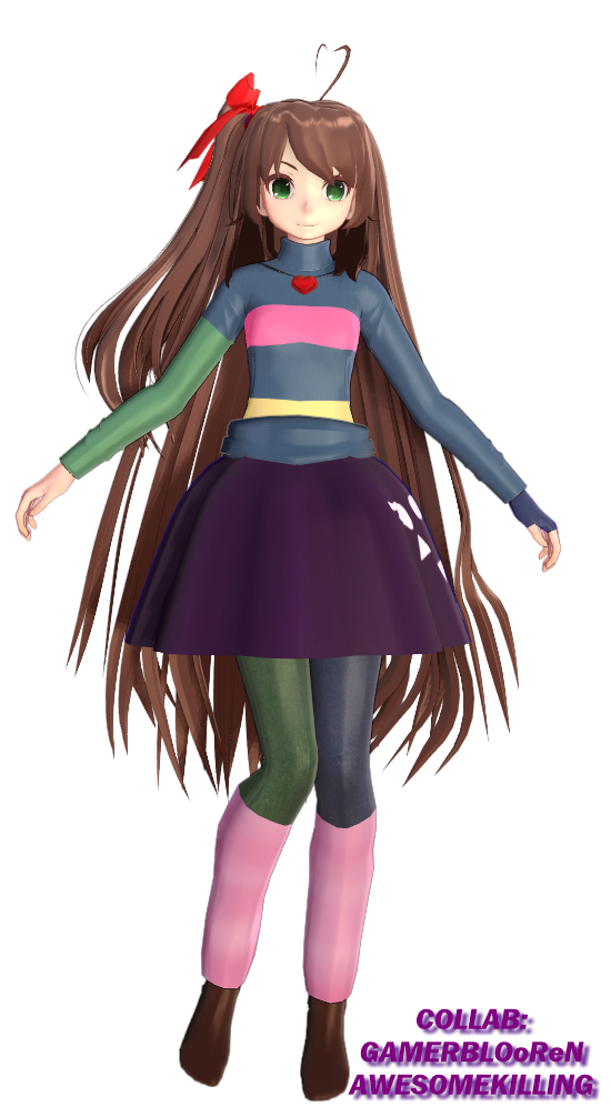 Friska Model COLLAB with AWESOMEKILLING by GAMERBLOoReN on DeviantArt