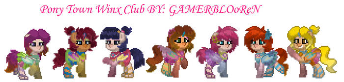 Winx Club at Pony Town~