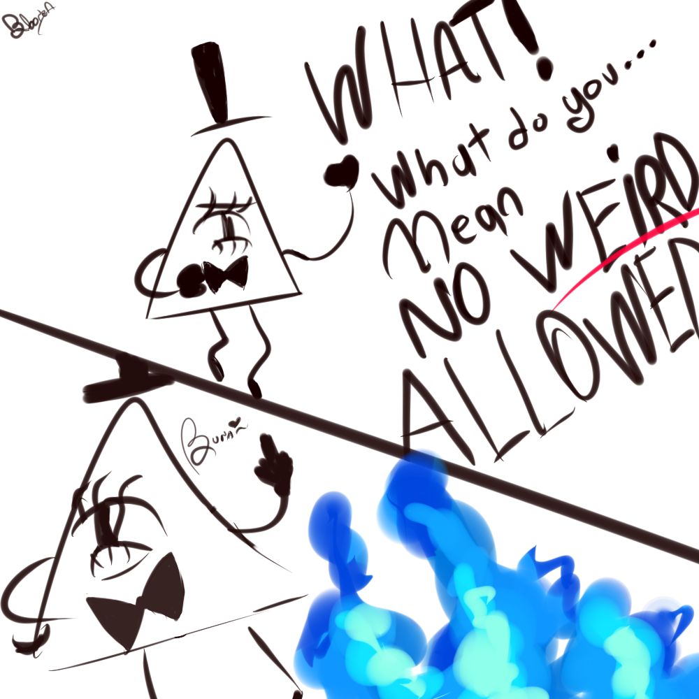 Why Did Bill Cipher Destroyed His Own Dimension By Gamerblooren On Deviantart