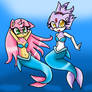 Blaze and Amy mermaids