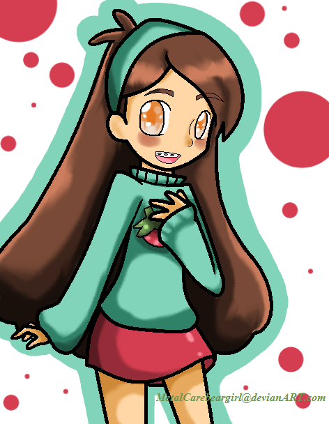 Fanart of Mable by MetalCarebearGirl on DeviantArt