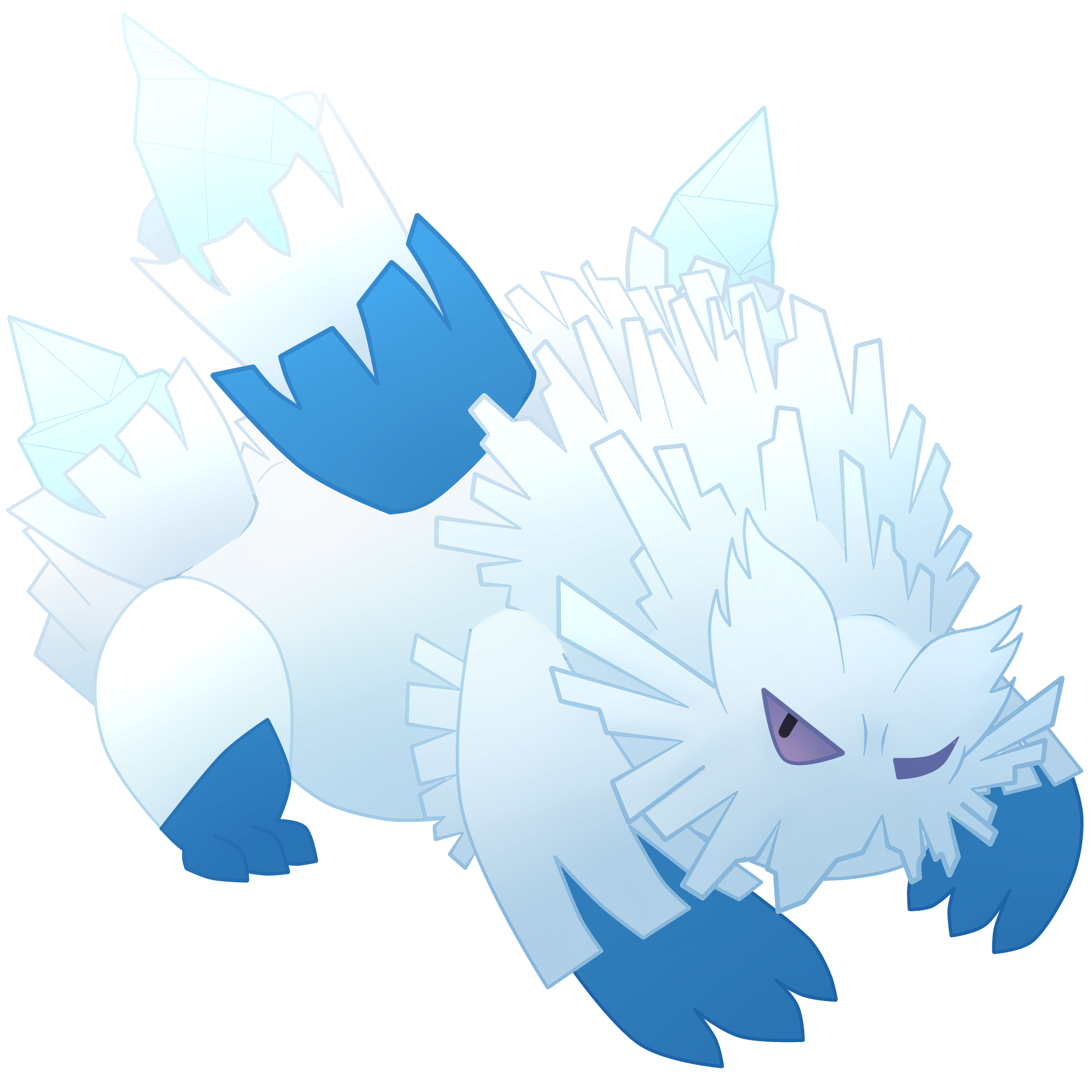 Mega Abomasnow • UU: Swords Dance • Battle-Ready, 6IVS, Shiny, Customi