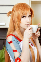 Swort Art Online Asuna Yuuki Kitchen version Tea