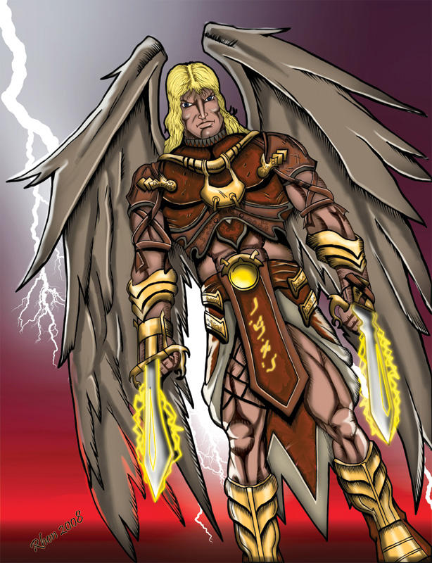 Raguel Rosen Raguel Coloured... by gvelasco on DeviantArt