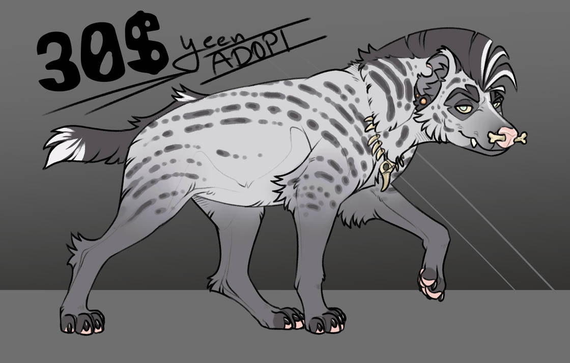 Pale Adoptable Deviantart |ADOPT| Pale Hyena Adopt - OPEN by Redactophobia on DeviantArt
