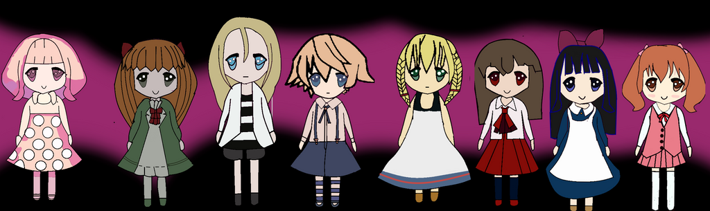 Horror Rpg Protagonists by mokaevans on DeviantArt