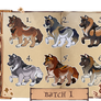 Mega wolf adoptable batch (24/30) *Discounted!***