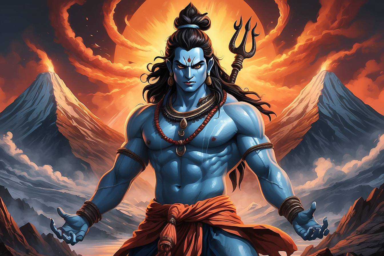 Shiva Rage Angry Shiva by XSNOWMAN on DeviantArt