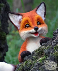 Needle Felted Fox