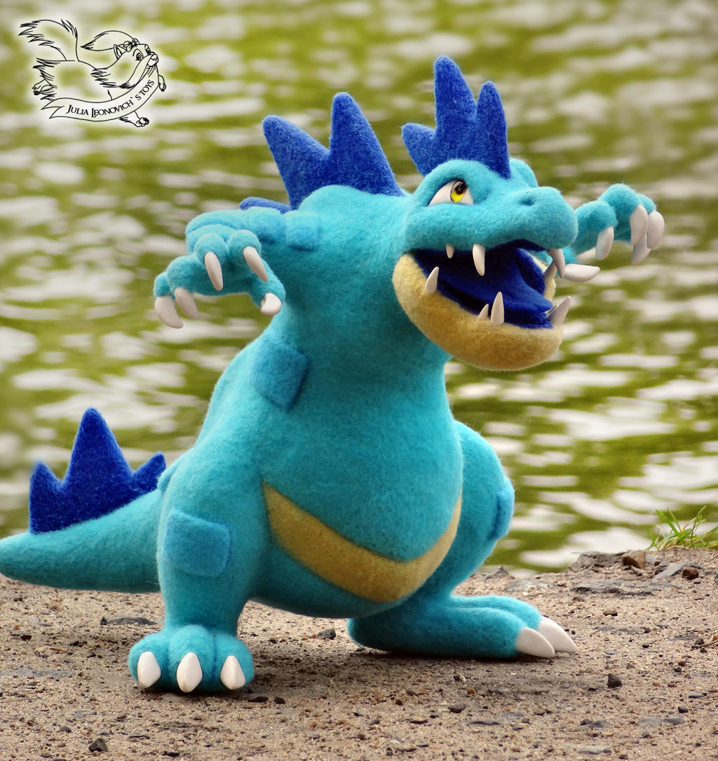 Needle Felted Pokemon Shiny Feraligatr By Yulialeonovich On Deviantart Needle Felted Pokemon Shiny Feraligatr By Yulialeonovich On Deviantart