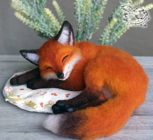 Needle Felted Fox