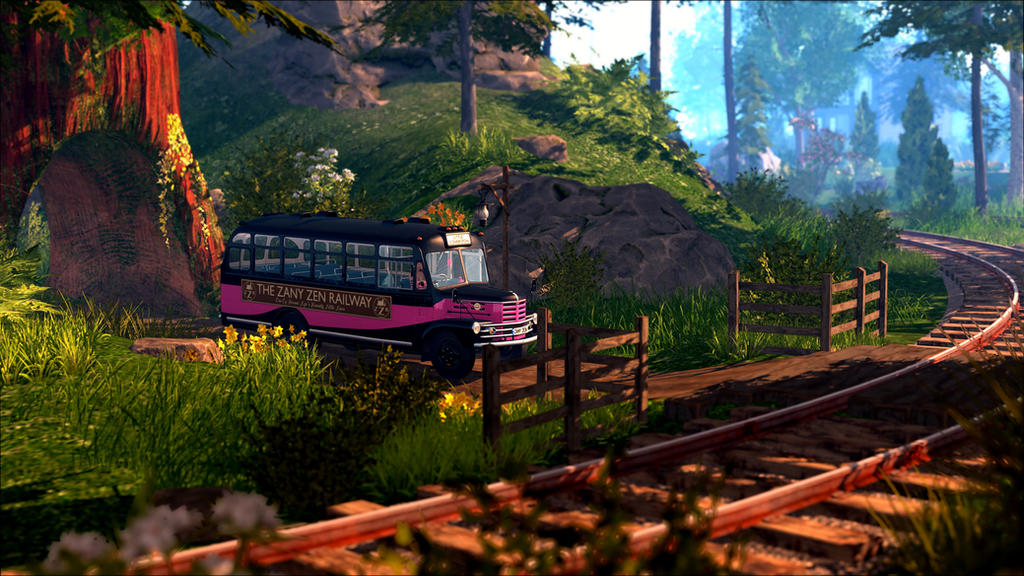 Bus Ride Deviantart A Bus Ride Through The Woods. by TheZanyZen on DeviantArt