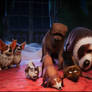 Bowing to the queen