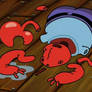 I've never seen Mister Krabs so broken up