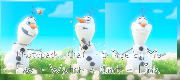 Photopack Olaf 5 image by Miu