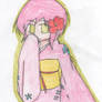 Aelita in a kimono