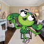 Flappy Tuckler in Her House