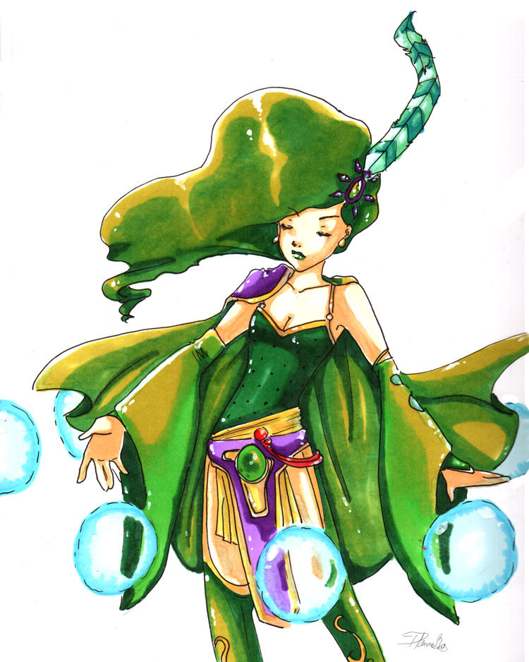 Rydia-ff4-FA by Mmystery on DeviantArt