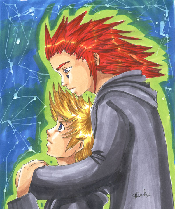 KH2- Roxas X Axel