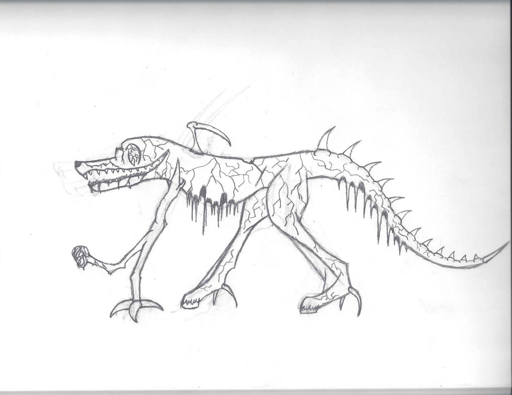 Scribble Scrap Monster by Oku-No-Tsumi on DeviantArt