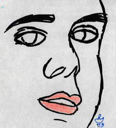 Face sketch 1