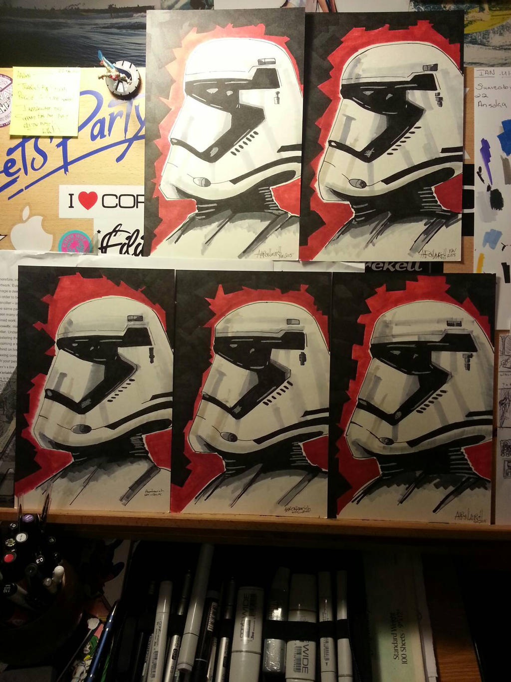First Order Trooper by ArtofAaronlaurich on DeviantArt
