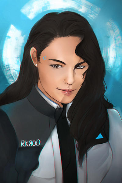 RK800/RK900 fem colored sketch by Everybery on DeviantArt